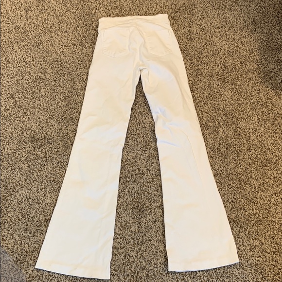 J Brand White Flared Pants 26 - Picture 2 of 16